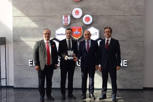 T.C. SANAYİ ve TEKNOLOJİ BAKANLIĞI Sanayi Genel Müdürü Prof. Dr. İlker Murat AR ve ekibinin katılımı ile JENDER Yönetim Kurulu Toplantısı- İŞBİR Elektrik Balıkesir.